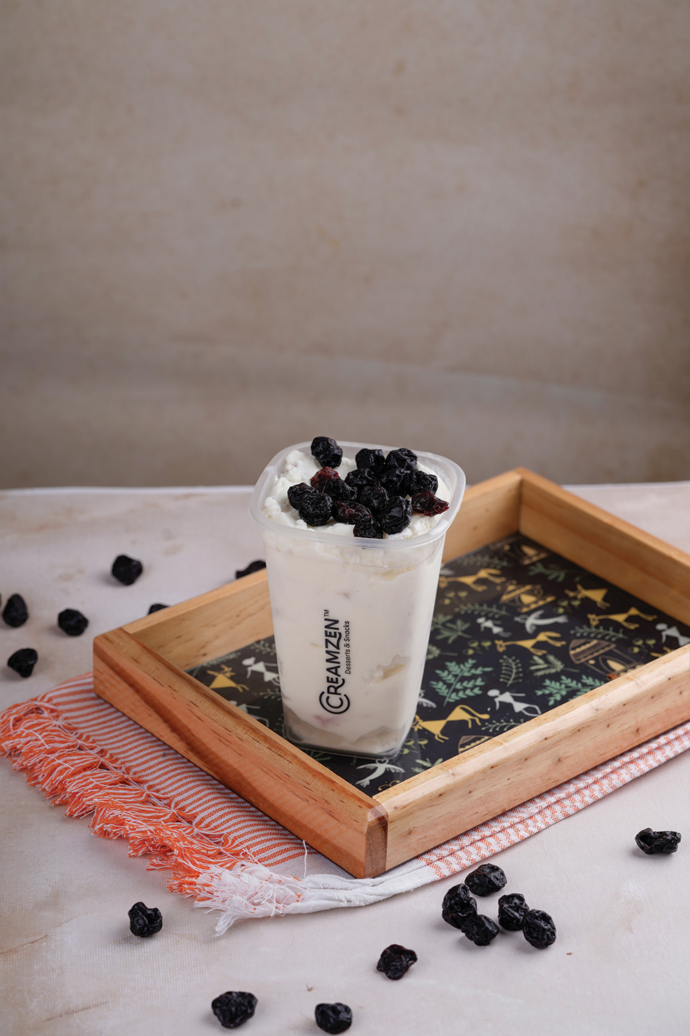 Bilberry cheesecake